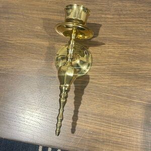 vintage bombay brass sconce